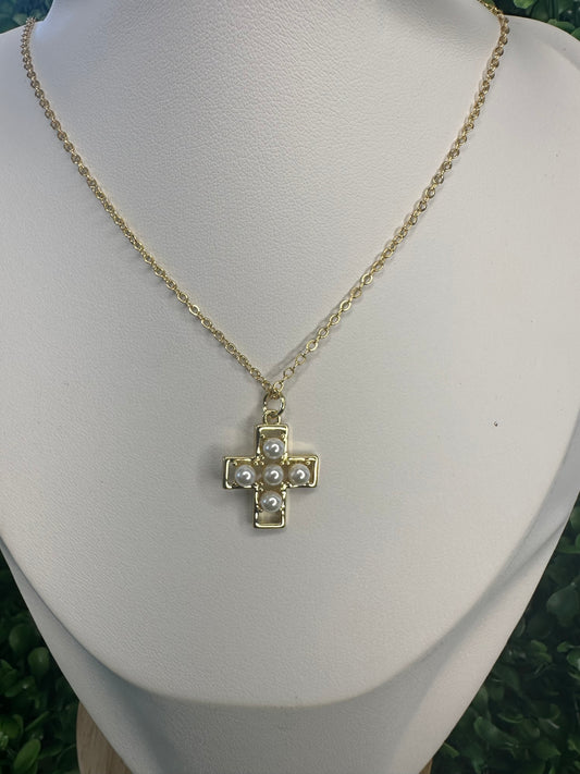 Graceful Pearl cross